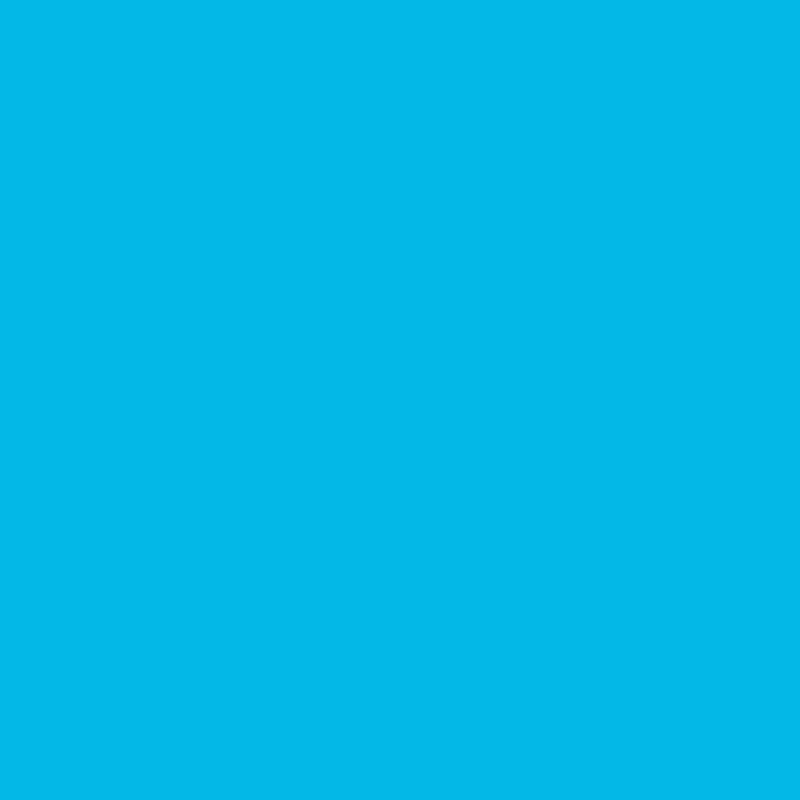Himmelblaue PET-Transferfolie für Deckendekoration