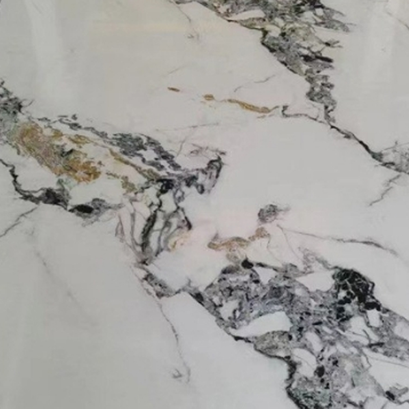 Wasserdichtes Wandpaneel aus PVC-Kunstmarmor für Badezimmer und Küche