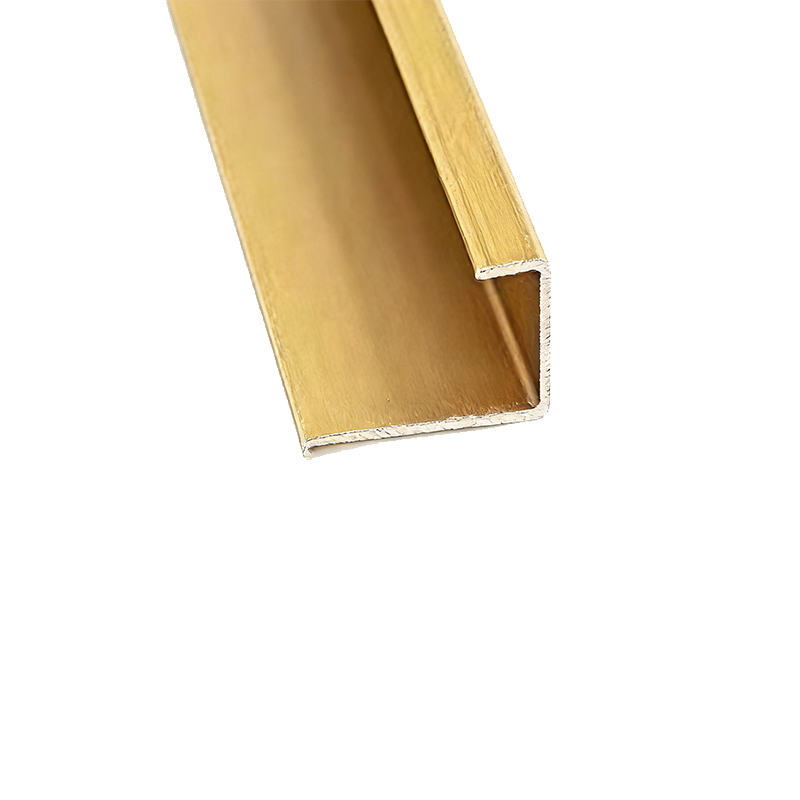 X9 Aluminium-Übergangsstreifen für 9 mm dicke Holzfurnierplatten