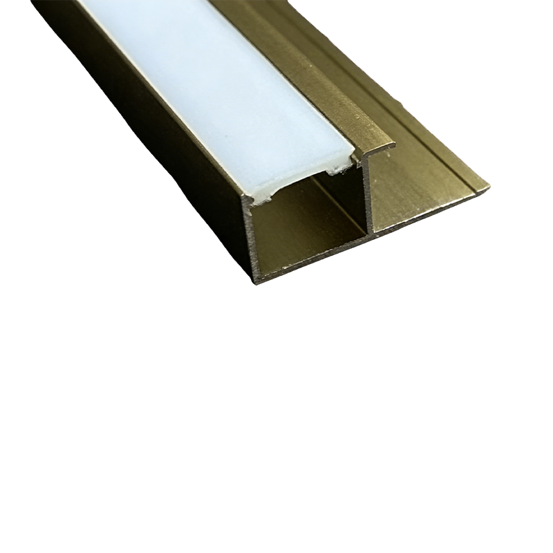 X8 nahtlose, bündig montierte LED-Aluminiumlinien für moderne Innenschreinerei